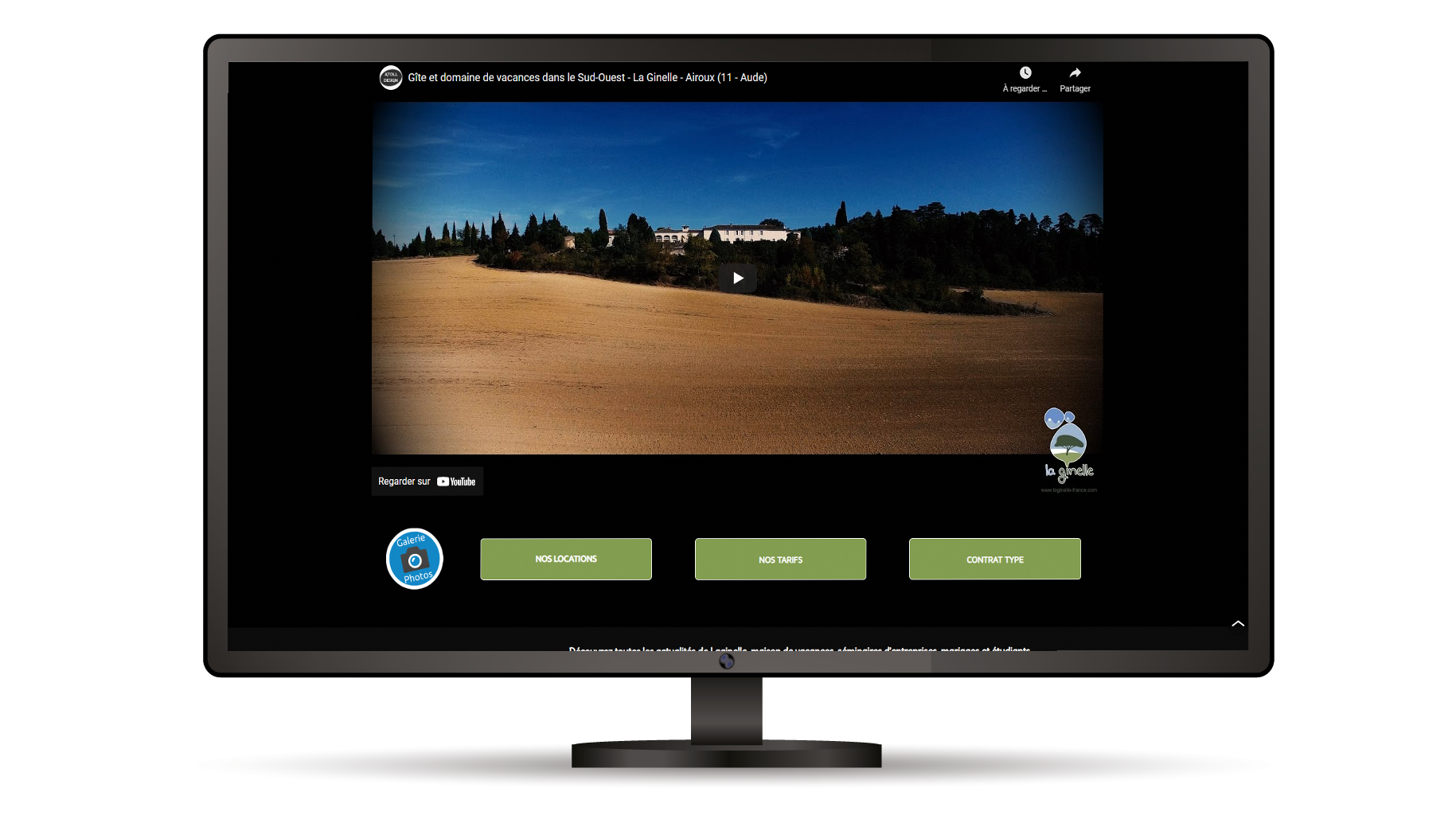 creation site web, creation videos promotionnelles, video drone, visite 360