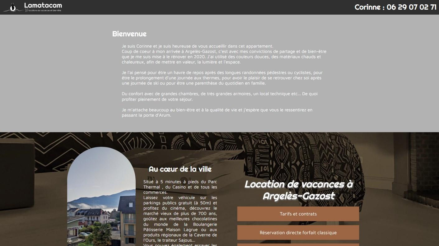 creation site web, creation page internet, web agence revel