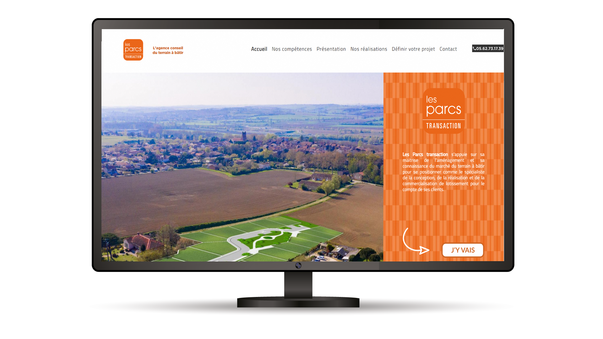 terrain a batir, creation site web, amenagement