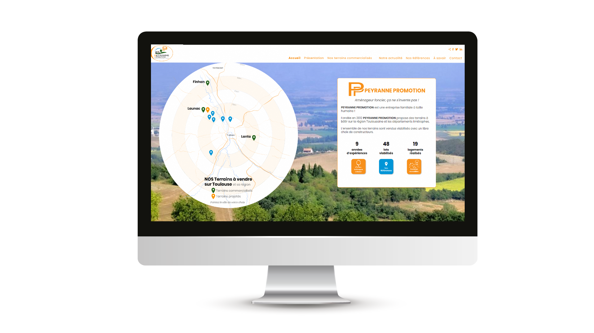 site web, loticom v5, photo drone, strategie numerique
