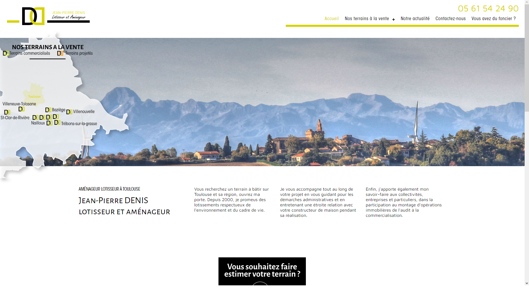 site web, agence web revel, immobilier